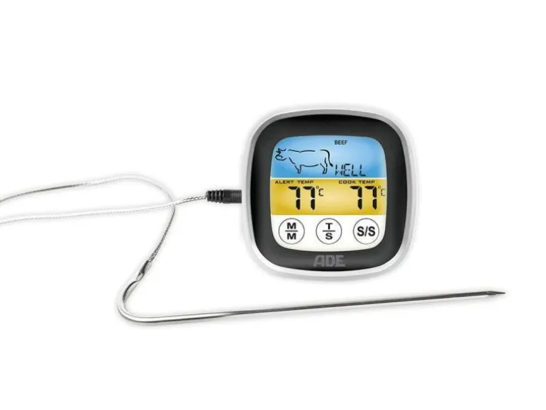 ADE Bratenthermometer BBQ 1600 Schwarzweiss