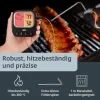 ADE Digitales BBQ-Thermometer schwarz