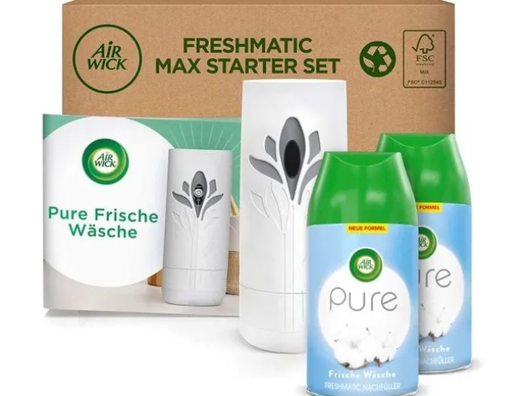 Air Wick Freshmatic Max Set Frische Wäsche