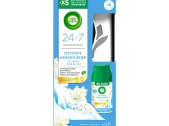 Air Wick Freshmatic Starter-Set Baumwolle und weisser Flieder