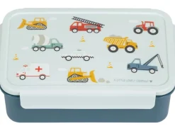 A Little Lovely Company Lunchbox Fahrzeuge Mehrfarbig
