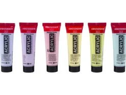 Amsterdam Acrylfarbe Set Pastel 6 Tuben à 20 ml