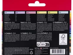 Amsterdam Acrylfarbe Set Pastel 6 Tuben à 20 ml