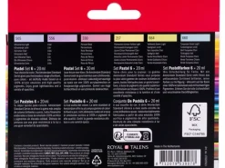 Amsterdam Acrylfarbe Set Pastel 6 Tuben à 20 ml