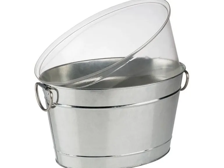 APS Getränkewanne TIN 11 Liter, Silber