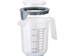 APS Rührbecher mit Deckel MIXUP 1 l, Transparent