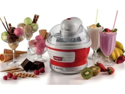 Ariete Glacemaschine Party Time ARI-643-RD 1.5 l, Rot/Weiss