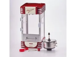 Ariete Popcorn Maschine Vintage XL Rot/Weiss