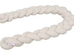babybay Nestschlange geflochten Crème 200 cm