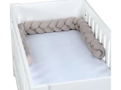 babybay Nestschlange geflochten Beige 200 cm