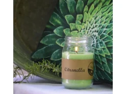 balthasar Gartenkerze Citronella Jar Hellgrün