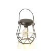 balthasar Laterne LED Mesh Schwarz