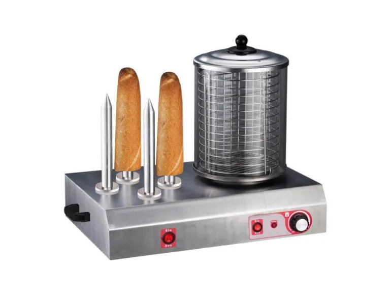 Berger Lanz Hot Dog Maschine mit 4 Spiessen