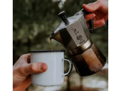 Bialetti Espressokocher Moka Express 2 Tassen, Silber