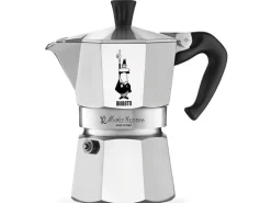 Bialetti Espressokocher Moka Express 1 Tassen, Silber