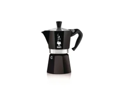 Bialetti Espressokocher Moka Express 6 Tassen, Schwarz