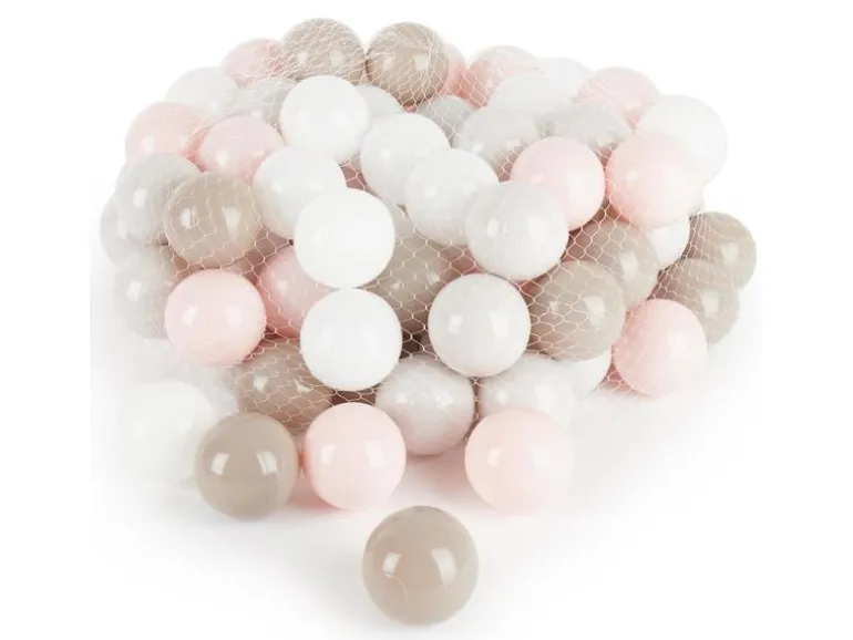 bieco Bälle für Bällebad 100 Stk. Cotton