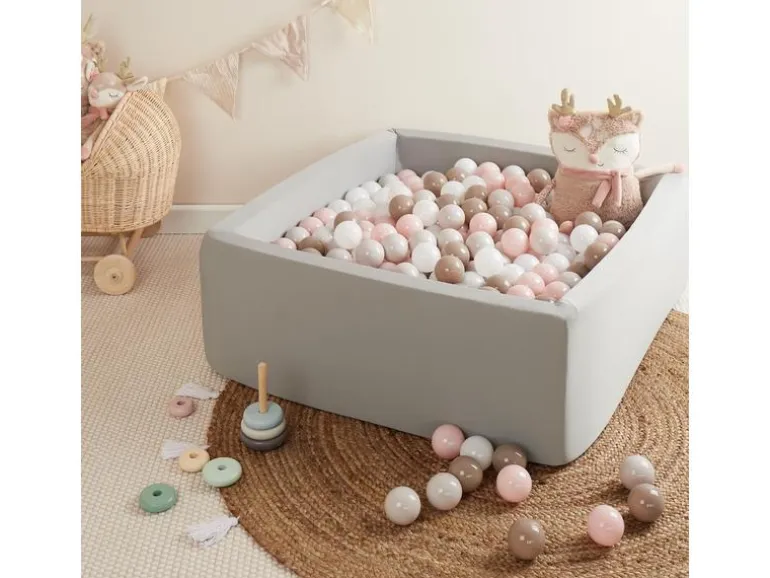 bieco Bälle für Bällebad 100 Stk. Cotton