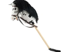 bieco Hobby Horse – SIZE S Schwarz/Weiss