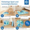 bieco Puzzlematte Tiere Blau, 18-teilig