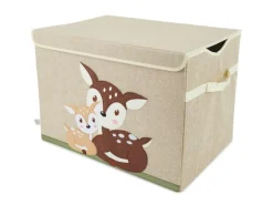 bieco Spielzeugbox Rehe liegend 36 x 36 x 51 cm