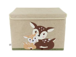 bieco Spielzeugbox Rehe liegend 36 x 36 x 51 cm