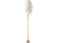 bieco Steckentier Einhorn Rainbow Mehrfarbig/Gold/Weiss