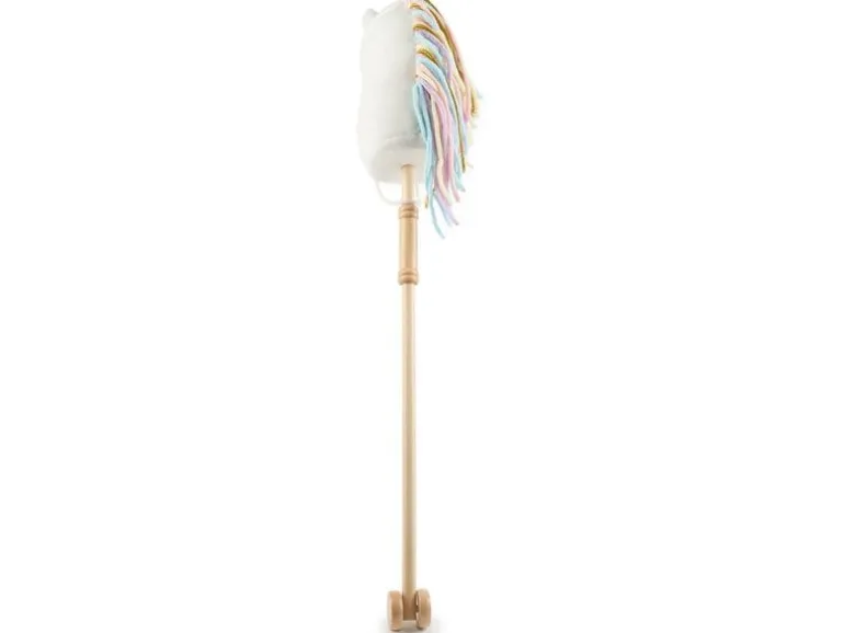 bieco Steckentier Einhorn Rainbow Mehrfarbig/Gold/Weiss