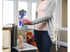 BLACK+DECKER Akku-Hand- und Stielsauger Pet 4 in 1 Weiss/Lila