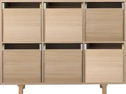 Bloomingville Bücherregal Call mit Schubladen Natur, Paulownia