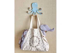 Bloomingville Garderobe Oswall 30 x 26 x 6 cm, Blau, MDF