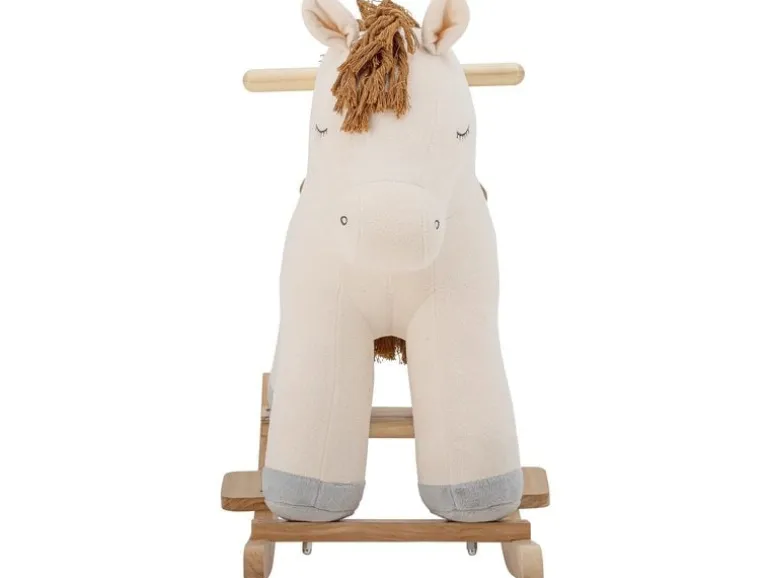 Bloomingville Schaukelpferd Merlen Weiss