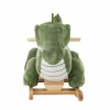 Bloomingville Schaukeltier Arnie Crocodile, Grün, Polyester