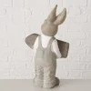 Boltze Aufsteller Terje Braun, Weiss, 48 cm