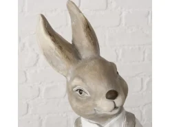 Boltze Aufsteller Terje Braun, Weiss, 48 cm