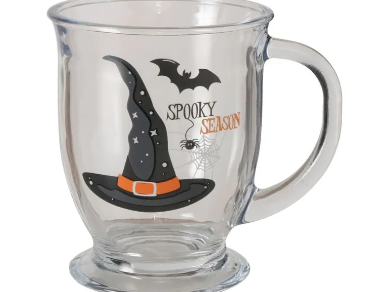 Boltze Becher Spooky 490 ml, Mehrfarbig