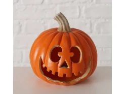 Boltze Halloweenfigur Kürbis Sponky 12 cm