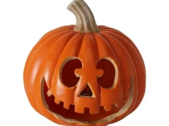 Boltze Halloweenfigur Kürbis Sponky 12 cm