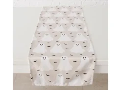Boltze Tischläufer Ghostie Textil, 140 x 40 cm