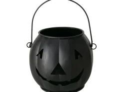 Boltze Windlicht Grimasi Metall, 14 cm