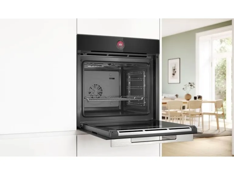 Bosch Einbaubackofen HBG7341B1 Schwarz A+