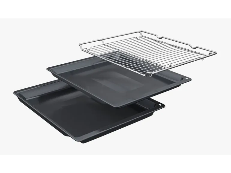 Bosch Einbaubackofen HBG7784B1 Schwarz A+