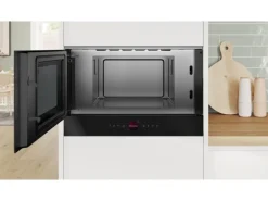 Bosch Einbaumikrowelle Serie 8 BFL7221B1 Links