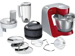 Bosch Küchenmaschine MUM58720 Rot/Silber