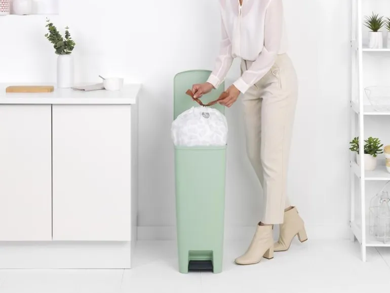 Brabantia Abfalleimer StepUp 40 l, Hellgrün