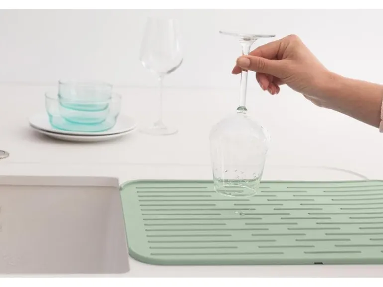 Brabantia Abtropfmatte Sink side Hellgrün