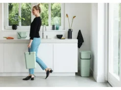 Brabantia Komposteimer Sort & Go 6 l, Hellgrün