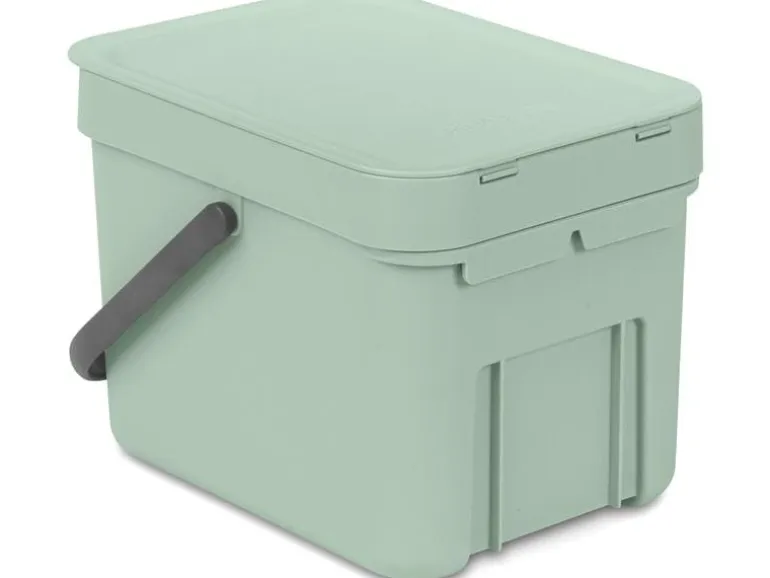 Brabantia Komposteimer Sort & Go 6 l, Hellgrün