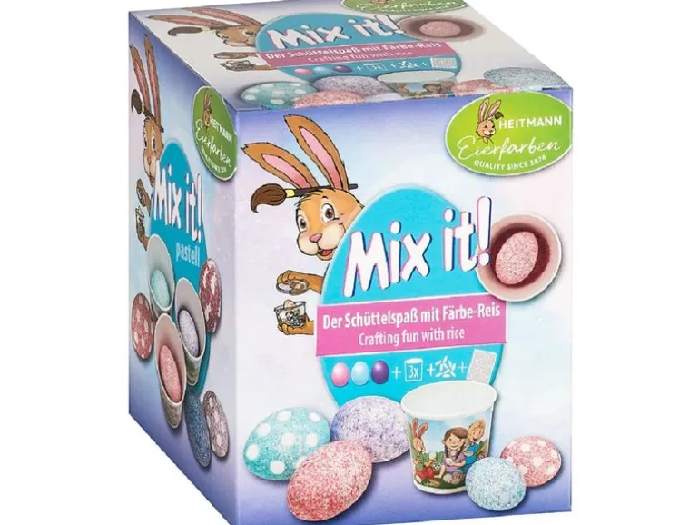 Brauns Heitmann Eierfarben Mix it Pastell 1 Stück, Mehrfarbig