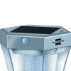 Brennenstuhl Sockelleuchte SOLAR silber
